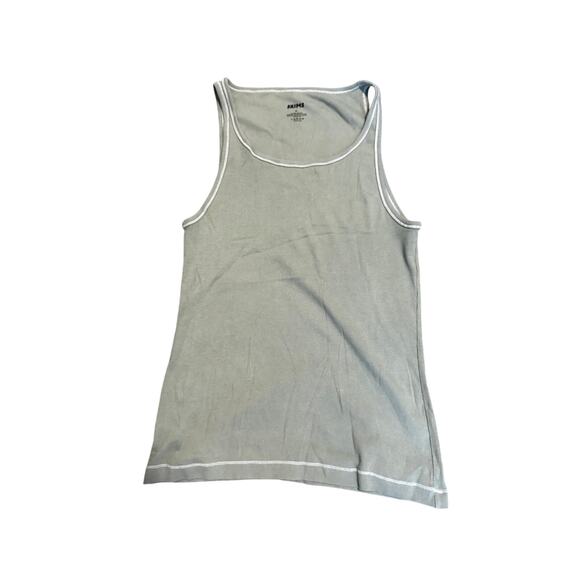 Skims Ribbed Tank Tops Bundle (2) – Blue & Sage Green – Women’s XL - Picture 3 of 7